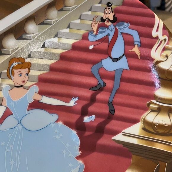 Disney Cinderella, Knowles Collector Plate, At the Stroke of Midnight, #3462B - Picture 4 of 7